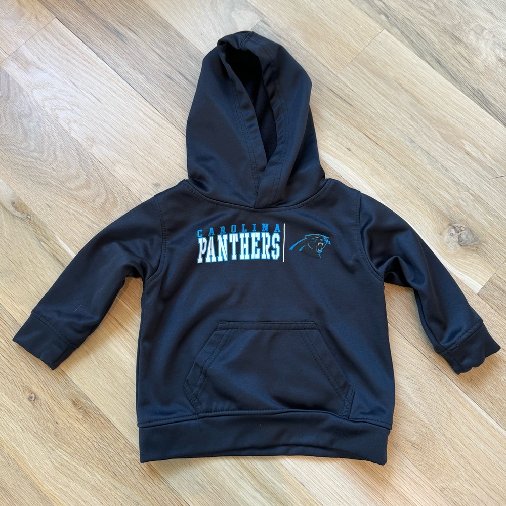 NFL • Carolina Panthers Hoodie • Black • 18 Months
